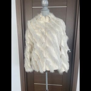 Vintage Nini Ricci Fox & Rabbit Fur Jacket